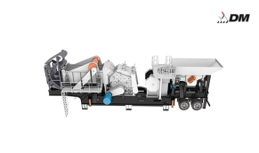 Mobile Jaw crushing plant (tyre)