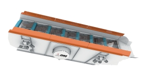 The high-frequency composite screen