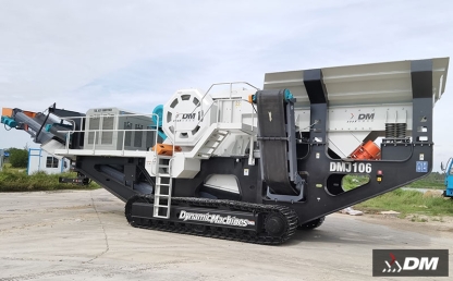 Portable rock crusher