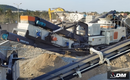 Configuration of a 200 Tons per Hour (TPH) Aggregate Production Line
