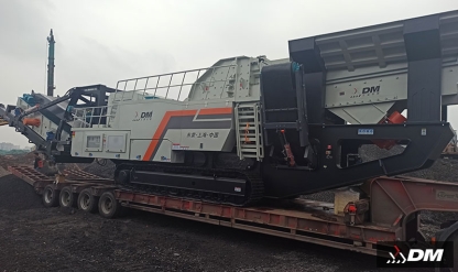 Mobile Crushing Plant for Pebble Crushing