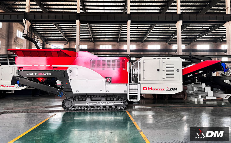 How does a rock crusher machine work?