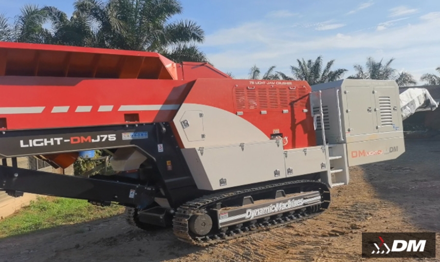 Small Stone Crusher, Specialized Equipment for On-site Construction Projects