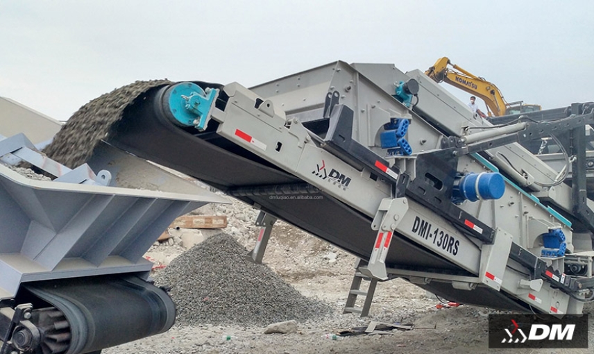 Mobile Cone Crushing for Road Aggregate