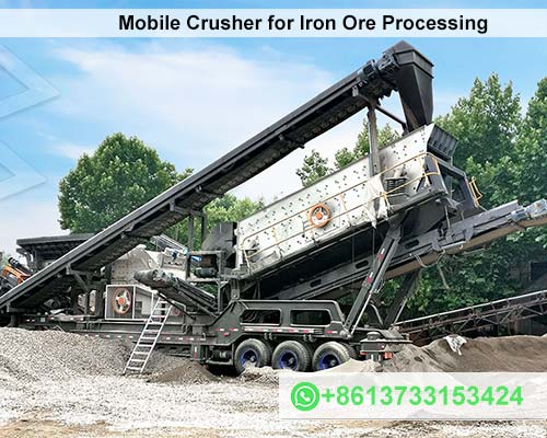 Mobile Crusher for Iron Ore Processing in the Philippines
