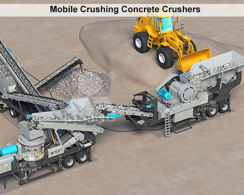Mobile Crushing Concrete Crushers