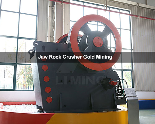 Jaw Rock Crusher Gold Mining